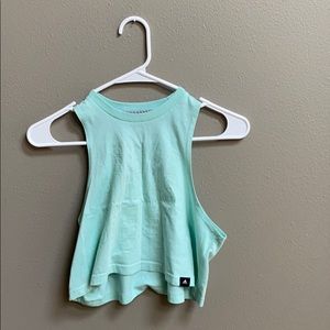 Adidas cropped tank top